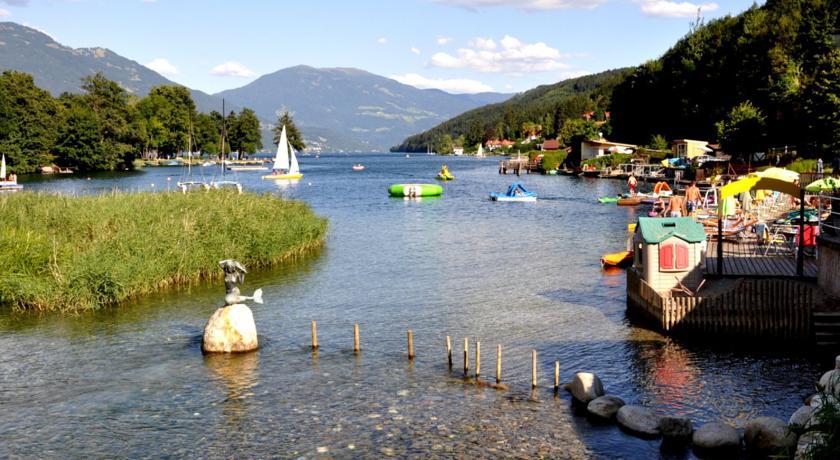 Fruehstueckspension Haus Golker Seeboden Bagian luar foto